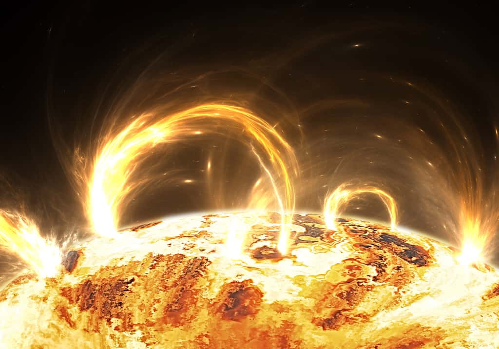 Le 5 septembre 2022, la sonde Parker Solar Probe a traversé pour la première fois une éjection de masse coronale. © Peter Jurik, Adobe Stock