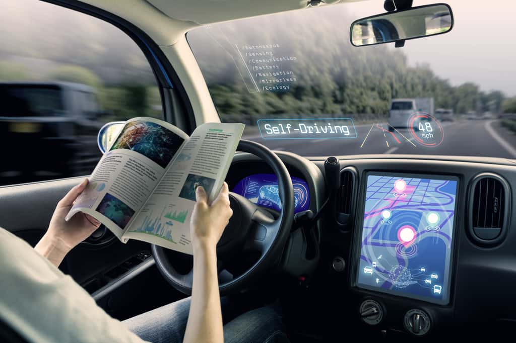 Le big data est l’avenir de l’automobile. Grâce à lui, les véhicules vont devenir autonomes au point que les acteurs de la high-tech contribueront certainement plus que les marques auto à son développement. © Metamorworks, Fotolia