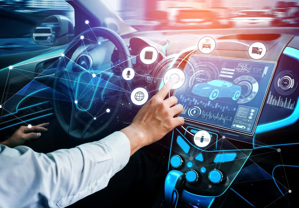 L'intelligence artificielle devient incontournable dans les voitures. © Summit Art Creations, Adobe Stock