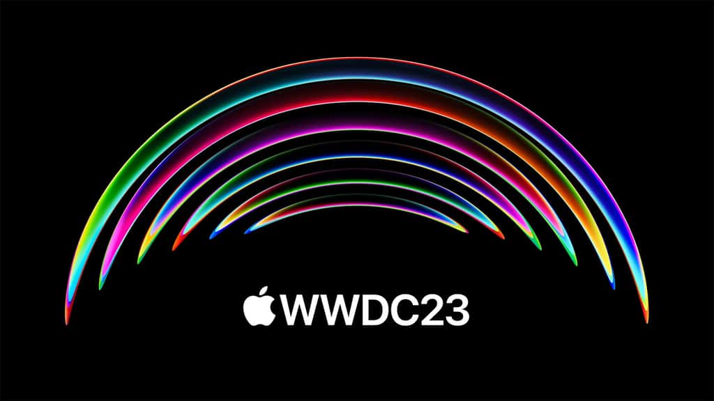 Logo du WWDC d’Apple pour cette édition 2023. © Apple
