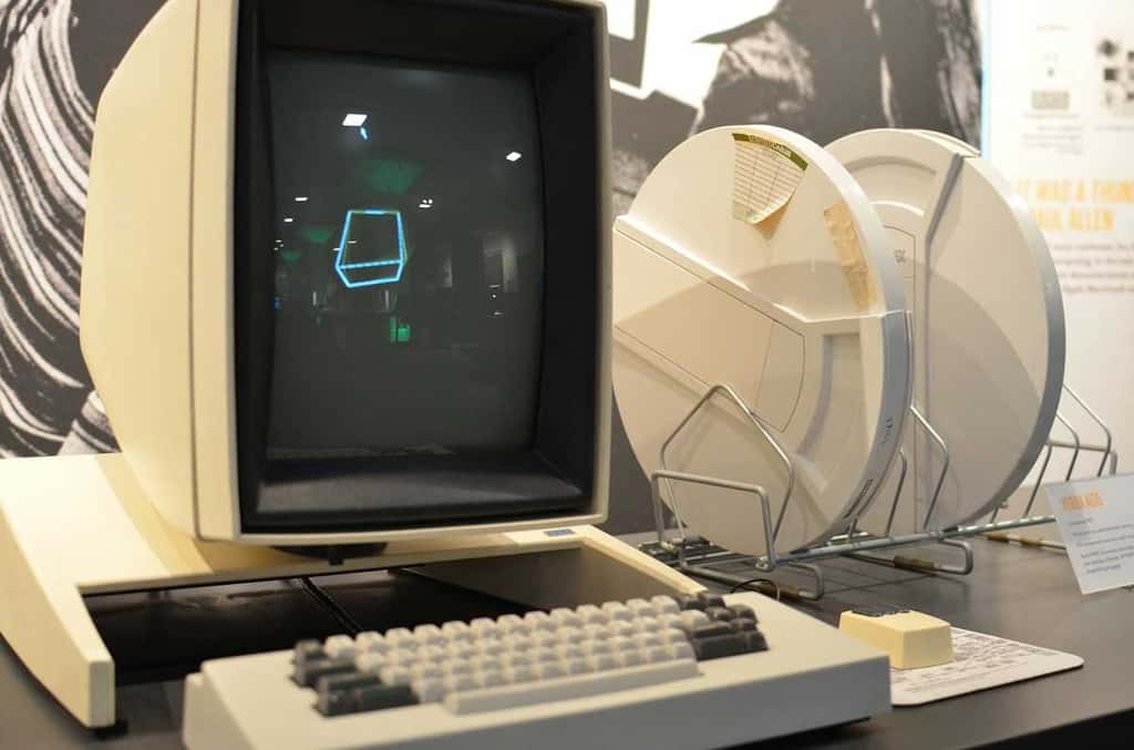 Le Xerox Alto, premier ordinateur à avoir utilisé le concept d'icônes. © Matthew Ratzloff, Flickr, CC BY-NC-ND