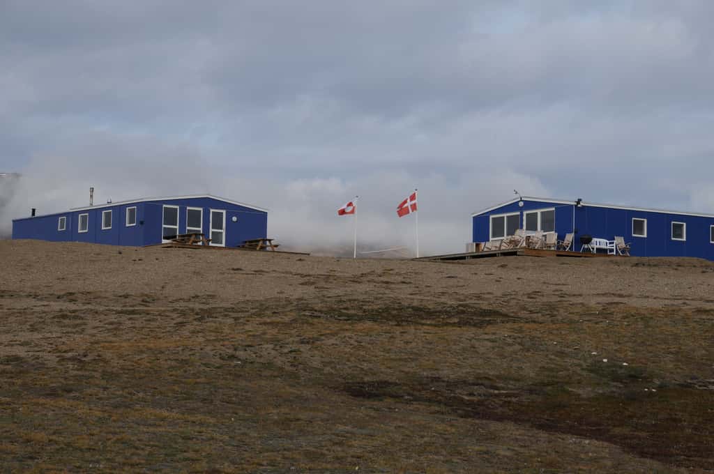 La station de recherche de Zackenberg se situe au nord-est du Groenland. © Kristian Hassel, NTNU Vitenskapsmuseet, CC by 2.0 