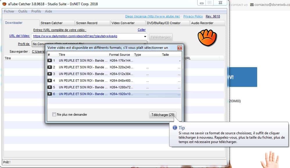Définition | aTube Catcher pour Windows : téléchargement et conversion ...