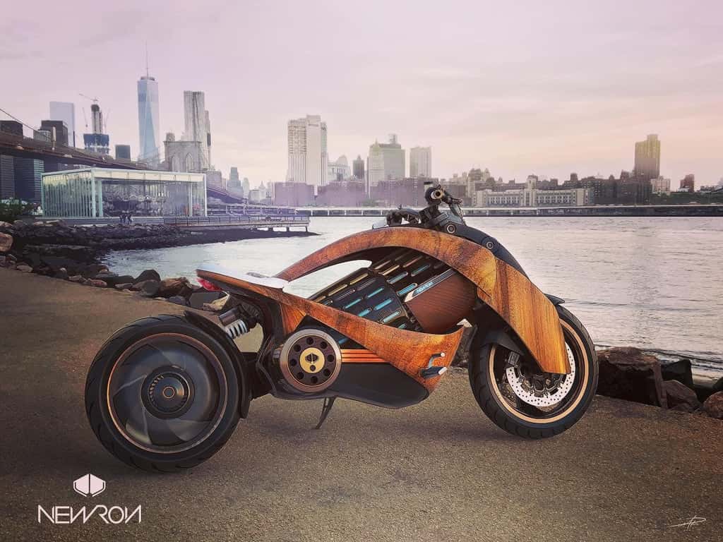Une puissance de 100 ch pour une autonomie de 300 kilomètres. © Newron Motors