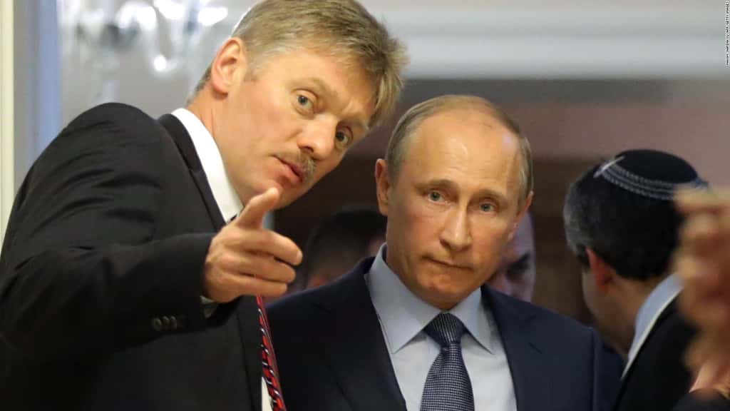 Dmitry Peskov, attaché de presse et porte-parole de Vladimir Poutine. © CNN, Reuters