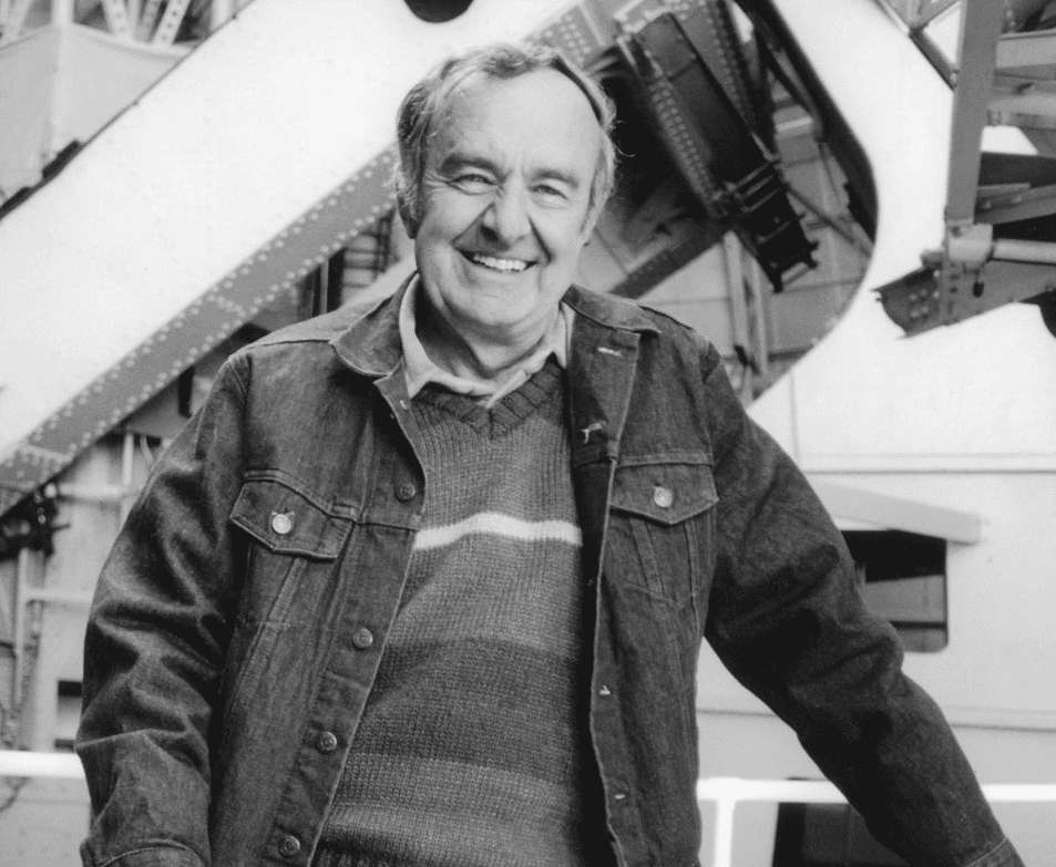 L'astronome américain Allan Sandage (1926-2010) en 1982. Il a été le premier à obtenir une valeur correcte de la constante de Hubble, et est célèbre pour sa découverte du premier quasar, 3C 273, en 1959. © Douglas Carr Cunningham