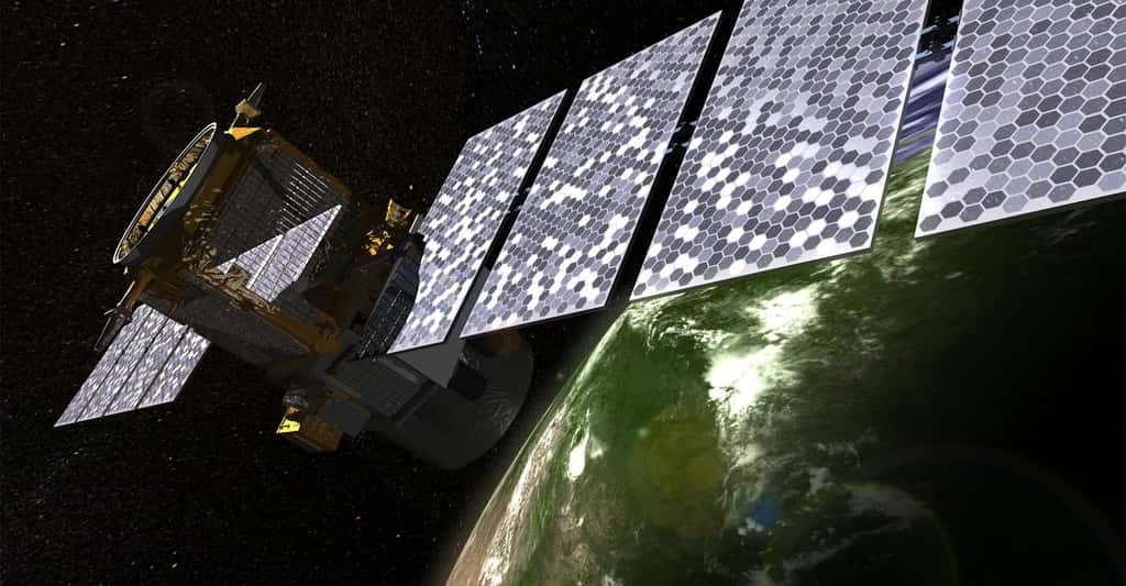 Le satellite Calipso a embarqué un Lidar destiné à étudier le rôle des nuages et des aérosols sur le climat. © NASA, Wikipedia, Public Domain
