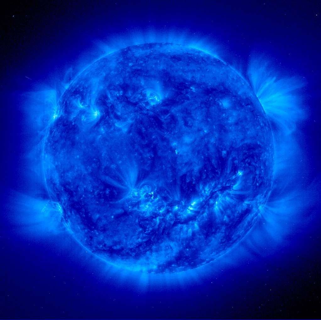 À ce jour, le Soleil n'a jamais été étudié in situ. Solar Parker Probe ouvrira une nouvelle ère. © ESA, Nasa, EIT