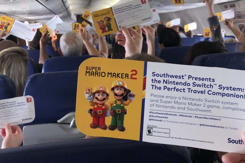Ce cadeau célébrait un partenariat entre la SouthWest Airlines et Nintendo. © DualShockers 