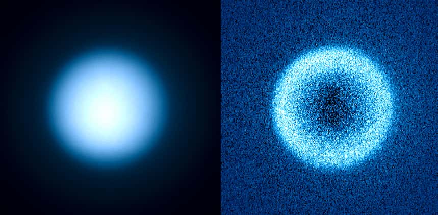 Titan en lumière polarisée grâce à Sphere
