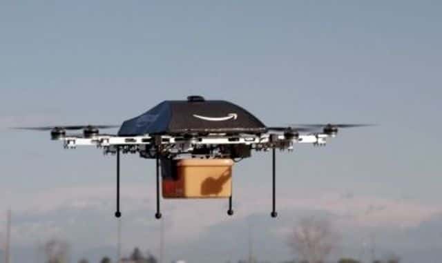 Le géant américain de la distribution en ligne Amazon espère devenir un acteur majeur dans l’utilisation commerciale des drones. © AFP photo, Amazon