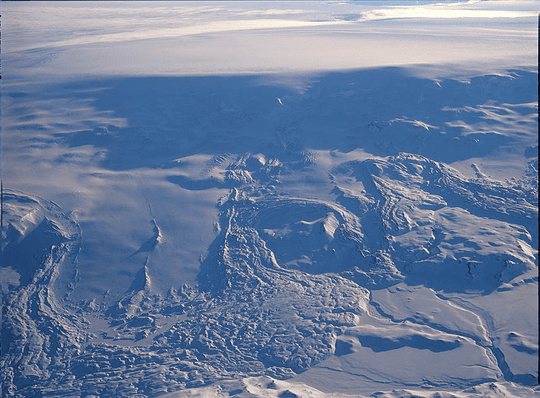 Sous sa calotte glaciaire, le Bárðarbunga passe presque inaperçu. Il s'agit pourtant d'un volcan bien actif. © <em>Icelandic Met Office</em>