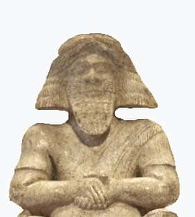 Buste d'Hazaël, roi d’Aram-Damas. © Wikimedia Commons, domaine public