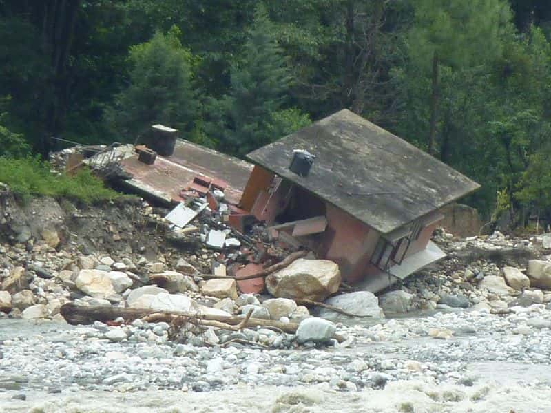 Depuis plusieurs années, la région indienne de l'Uttarakhand, dans l'Himalaya, subit des pluies diluviennes qui provoquent d'importants dégâts. © European Commission DG ECHO, Wikimedia Commons, CC BY-SA 2.0 