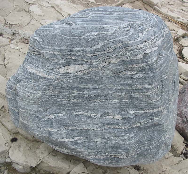 Migmatite. © Siim Sepp, Wikimedia Commons, CC by-sa 3.0