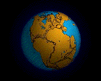 La dislocation de la Pangée est marquée notamment par la séparation de l'Amérique du Nord et de l'Afrique. Une étape tectonique qui a laissé derrière elle de nombreuses failles qui peuvent être occasionnellement réactivées. © Tbower, <em>Wikimedia Commons</em>, domaine public