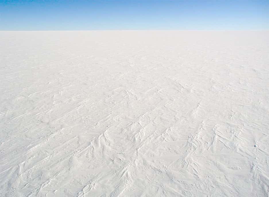 Au Cryogénien, la Terre a été par deux fois presque totalement recouverte de glace. Deux glaciations entrecoupées d'une période interglaciaire durant laquelle la vie terrestre a pourtant connu une évolution majeure. © Stephen Hudson, Wikimedia Commons, CC by-sa 3.0 