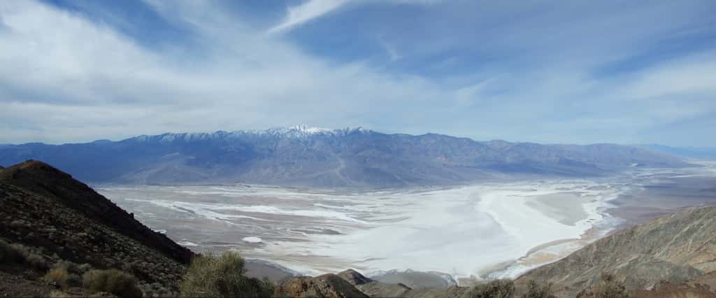 La vallée de la Mort est un exemple de graben entouré de horsts. © Scott Catron, <em>Wikimedia Commons</em>, CC by-sa 4.0 