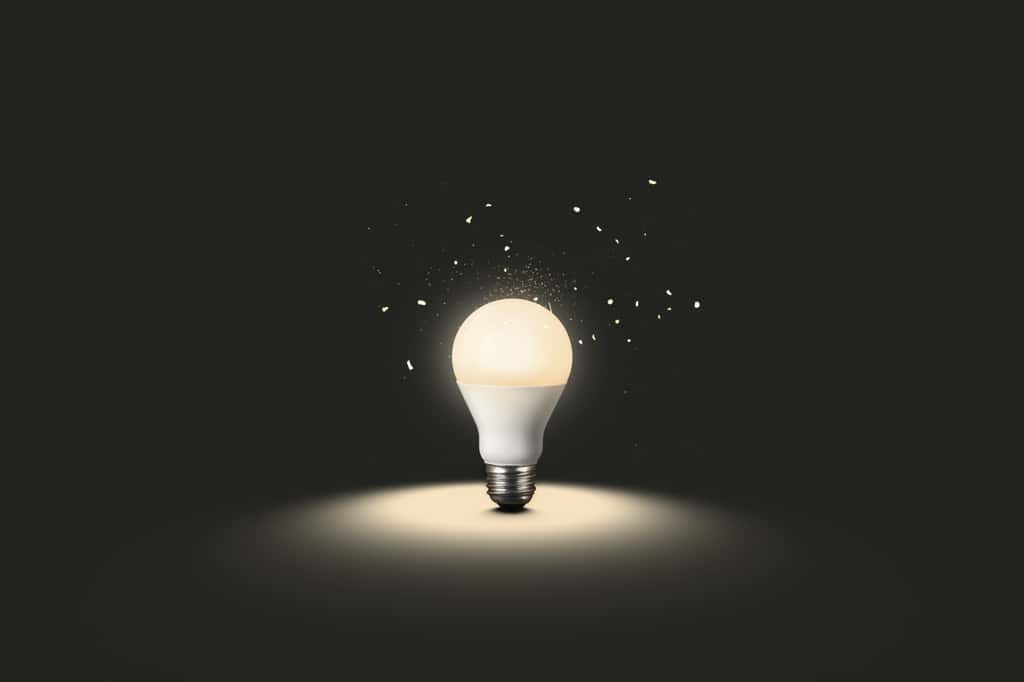 Un watt vaut environ 10 lumens. © olloStock, Adobe Stock