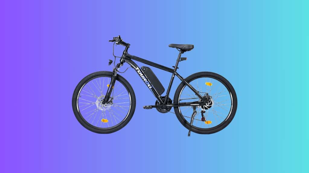 VTT électrique Touroll U1 – 250W, Batterie 13Ah, Autonomie 65 Km, 21 Vitesses, 26/29 Pouces