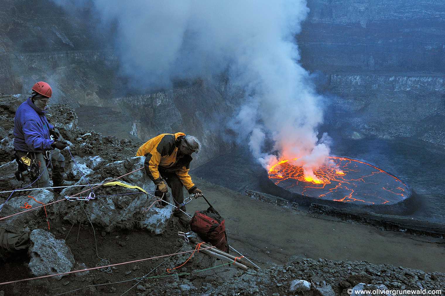Lac de lave du Nyiragongo