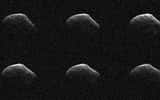 Images radar de P/2016 BA14, obtenues le 23 mars 2016, lorsque le noyau de la comète était à 3,6 millions de kilomètres de la Terre. © Nasa, JPL-Caltech, GSSR