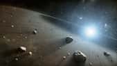 Les astéroïdes et les comètes de la Ceinture de Kuiper sont des vestiges du disque protoplanétaire (dont on voit ici une image d'artiste) où sont nées les planètes il y a environ 4,56 milliards d'années. Dans cette région, les objets sont riches en eau. © Nasa