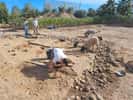 En Corse, les archéologues ont fouillé pendant deux mois un site archéologique datant de l’ère étrusque, il y a 2 500 ans. © Jean-Baptiste Jamin, Inrap