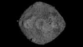 Image mosaïque de Bennu, créée à partir des observations de la sonde Osiris-Rex de la Nasa lors de son survol de l'astéroïde. © Nasa/Goddard/University of Arizona