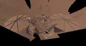 C'est probablement le dernier selfie d'InSight. Il a été réalisé&nbsp;le 24 avril 2022. © Nasa, JPL-Caltech
