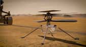 Vue d'artiste d'Ingenuity, le premier hélicoptère envoyé sur Mars. © Nasa, JPL-Caltech