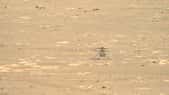 Ingenuity sur le sol de Mars. Image acquise le 28 avril par une des caméras Mastcam de Perseverance. © Nasa, JPL-Caltech, ASU&nbsp;