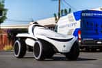 Le robot vigile K7 est un buggy destiné à patrouiller sur des terrains accidentés. © Knightscope