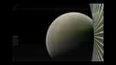 Cette image de Mars a été acquise par MarCO-B, depuis une distance de 7.600 kilomètres. @ Nasa, JPL-Caltech