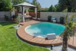Les mini-piscines sont tout aussi bien équipées que les grandes et permettent de profiter d'un espace de détente et de bien-être même dans les plus petits jardins. © Waterair