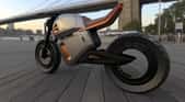 Le design de la Nawa Racer est inspiré des motos café racer. © Nawa Technologies