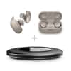 Bon plan :&nbsp;le pack&nbsp;écouteurs Bluetooth Bose Earbuds +&nbsp;chargeur à induction Urban Factory&nbsp;© Fnac
