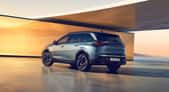 Le grand SUV 100 % électrique signé Peugeot pourra accueillir jusqu'à sept personnes. © Peugeot