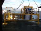 L’observatoire sous-marin était situé à 22 mètres de profondeur et 1,8 km des côtes. © Forschungstauchzentrum CAU