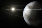 La planète K2-315b, de la taille de la Terre, orbite autour de son étoile en 3,14 jours. © Nasa Ames, JPL-Caltech, T. Pyle, Christine Daniloff, MIT