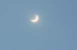 Une image de l'éclipse transmise à Futura-Sciences sur Facebook. Merci à Françoise Giraud ! Et n'hésitez pas à faire de même... © Françoise Giraud