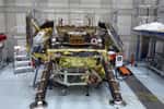 La plateforme russe Kazatchok portant le rover européen Rosalind-Franklin de l’ESA. La Russie n’a jamais eu de chance avec Mars. Cette fois-ci, c’est la guerre qui risque de lui faire rater une nouvelle occasion. © Thales Alenia Space