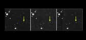 Le déplacement de 2012 VP113 enregistré durant deux heures le 5 novembre 2012. Cet objet est actuellement distant de 83 UA. Quelle sa taille ? Est-il une planète naine ? © Scott S. Sheppard, Carnegie Institution for Science