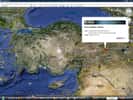 Le séisme s'est produit à environ 10 kilomètres de profondeur dans la partie est de l'Anatolie. Le village de Okcular a été le plus touché. © Google Earth / ANSS (Advanced National Seismic System)
