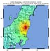 Le séisme de magnitude 7,1 s'est produit au nord-est du Japon à 8 h 16 TU (10 h 16 en heure française). © USGS