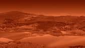 Aspect que devrait présenter l’énigmatique Titan depuis la surface, noyée dans la brume d’hydrocarbures. Crédit : Nasa/JPL