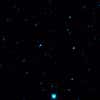 Bien que difficilement observables dans le visible, les astéroïdes sombres se découvrent pour peu qu'on les observe dans l'infrarouge. Ici le premier astéroïde découvert par le télescope spatial Wise de la Nasa (point rouge). Crédits Nasa/JPL-Caltech/Ucla