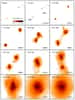 Principales phases de la collision. Crédit : T.J. Cox & Abraham Loeb (Harvard-Smithsonian Center for Astrophysics).