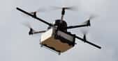 Le drone livreur de La Poste a été développé par l’entreprise varoise Atechsys. ©AFP Photo, Boris Horvat