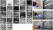 Vingt-deux textures peuvent être détectées par la microcaméra intégrée à Magic Finger. À chaque texture, l'utilisateur aura associer une action. En touchant du tissu, par exemple, on peut couper la sonnerie d’un téléphone portable qui n’est pas à portée de main. © Autodesk Research